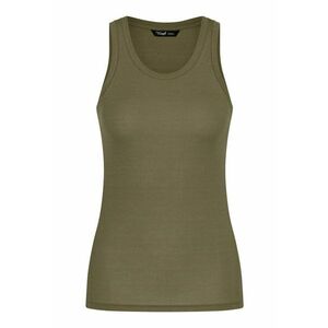 Top dama 10221176 - Lyocell/Elastan - Verde - Verde imagine