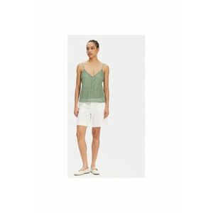 Top dama 10325031 - Poliester reciclat/Poliester - Verde - Verde imagine