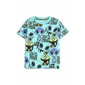 Tricou baieti WC5143201CBK - Bumbac - Turcoaz - Turcoaz imagine