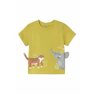 Tricou baieti 1061 - Bumbac - Galben - Galben imagine