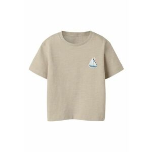 Tricou baieti 13238143 - Bumbac - Bej - Bej imagine