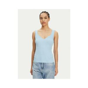 Top dama 10326450 - Viscoza/Poliester - Albastru deschis - Albastru deschis imagine