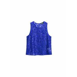 Top dama 25SWBW25 - Poliester reciclat - Albastru - Albastru imagine