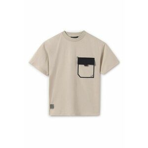 Tricou baieti 6012 - Bumbac - Bej - Bej imagine