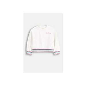 Bluza sport cu design inovator - Alb imagine