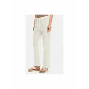 Pantaloni dama ERJX603437 - Bumbac - Ecru - Ecru imagine