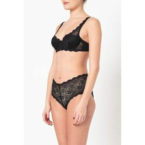 Sutien cu strat exterior de dantela Amourette - Negru imagine