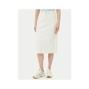 Fusta dama bumbac - Ecru - imagine