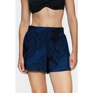 Pantaloni scurti cu buzunare laterale MyWear - Negru/Bleumarin imagine