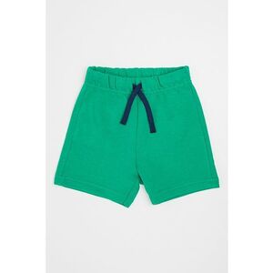 Pantaloni scurti cu buzunar aplicat pe partea din spate - Kaki pal imagine