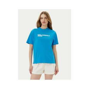Tricou dama A1W17005 - Bumbac organic - Albastru - Albastru imagine