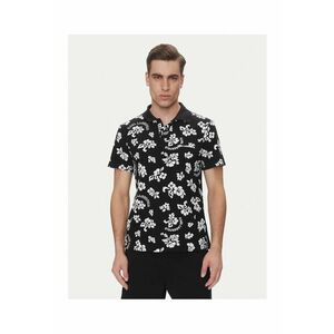 Tricou polo barbati A2M46036 - Bumbac - Negru - Negru imagine