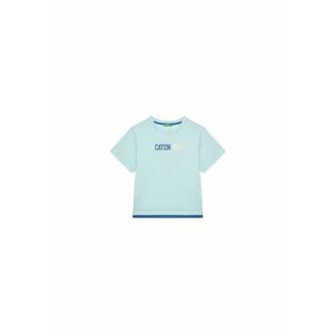 Tricou pentru baieti 3SLUG10JF - Bumbac - Albastru - Albastru imagine