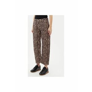 Pantaloni dama P3HSDBNC97 - Bumbac - Maro - Maro imagine