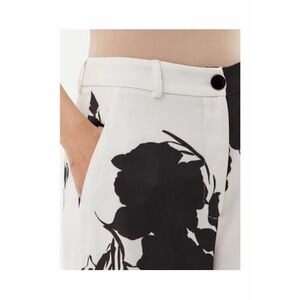 Pantaloni dama neagra - din poliester - imagine