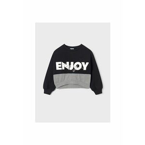 Bluza Fete - 303270957 - Bumbac - Negru imagine