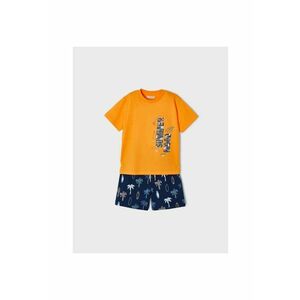 Set tricou si pantaloni scurti - 302029488 - Bumbac - Multicolor - Multicolor imagine