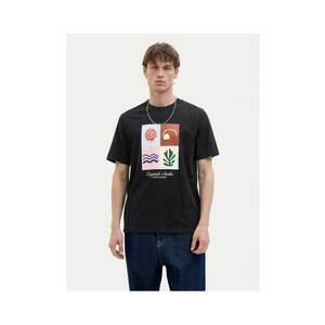 Tricou barbati Jack Jones - 12277220 - Bumbac - Negru - Negru imagine