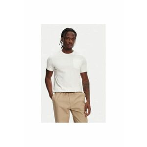 Tricou barbati 64131EW - Bumbac - Ecru - Ecru imagine