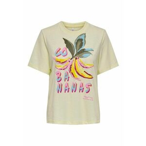 Tricou dama 15320615 - Bumbac/Poliester - Galben - Galben imagine