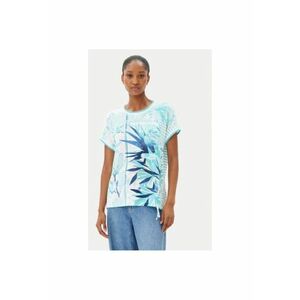 Tricou dama 11105047 - Viscoza - Albastru - Albastru imagine