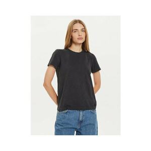 Tricou dama din bumbac - Negru imagine