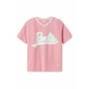 Tricou fete cod 13243113 - material Poliester - culoare Roz - Roz imagine