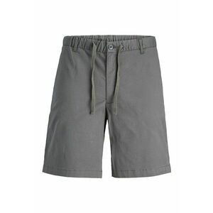 Pantaloni scurti de baie cu snur de ajustare - Gri inchis imagine