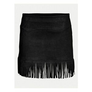 Fusta dama - piele ecologica - negru imagine