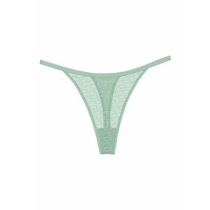 Chiloti dama - 7329 - verde - poliamida si elastan imagine