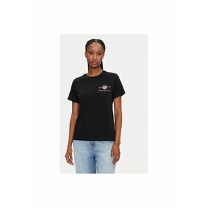 Tricou dama 4200277 - Bumbac - Negru - Negru imagine