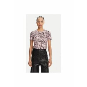 Tricou dama 78PAHE06 CJ112 - Bumbac - Multicolor - Multicolor imagine
