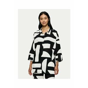 Camasa dama 10222569 - Bumbac - Negru imagine