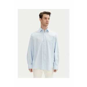 Camasa barbati Jack Jones - 12271085 - Bumbac - Albastru deschis - Albastru deschis imagine