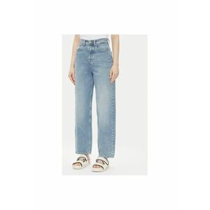 Pantaloni dama PL204739MS6 - Bumbac - Albastru - Albastru imagine