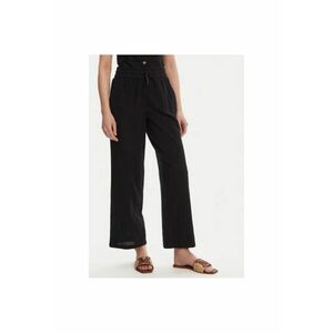 Pantaloni dama 10333796 - Bumbac organic/In - Negru imagine