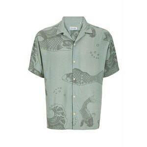 Camasa barbati Jack Jones - 12268465 - Viscoza - 2XL INTL - Verde imagine