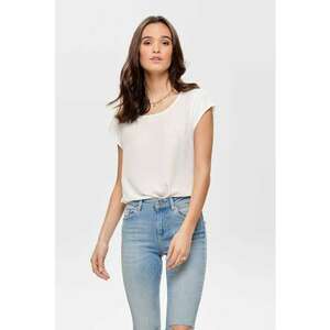 Bluza cu terminatie asimetrica Vic - Alb imagine