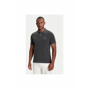 Tricou polo barbati 3089U302D - Bumbac organic - Gri - Gri imagine