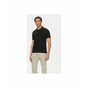 Tricou polo barbati 25411236 - Bumbac - Negru - Negru imagine
