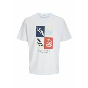 Tricou barbati Jack Jones - 12277220 - Bumbac - Alb - Alb imagine