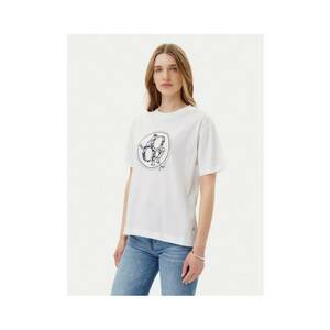 Tricou dama 10012195 30046236 - Bumbac - Ecru - Ecru imagine