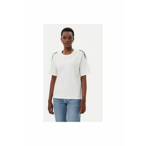 Tricou dama RD0015 - Bumbac - Alb - Alb imagine