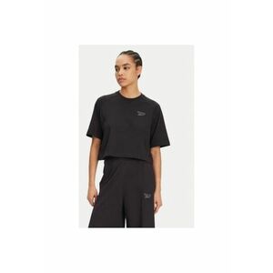 Tricou dama 100214092 - Bumbac - Negru - Negru imagine