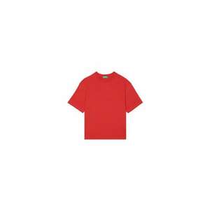 Tricou pentru baieti 3I1XC10O4 - Bumbac organic - 46797 - Rosu imagine