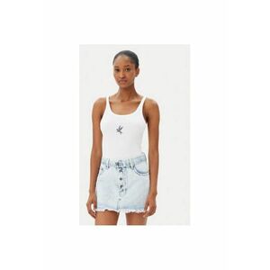 Top dama 26605F - Bumbac - Alb imagine
