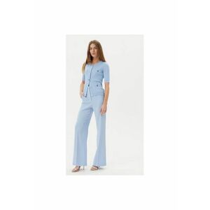 Bluza dama ACMA001877 - Viscoza/Nylon - Albastru - Albastru imagine
