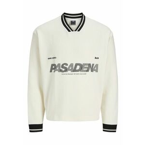 Bluza barbati Jack Jones - 12278566 - Bumbac/Poliester - Alb - Alb imagine