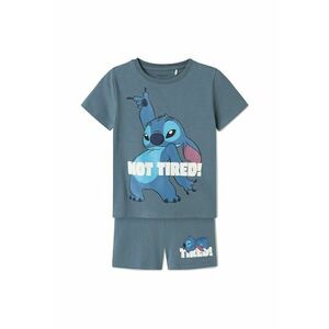 Pijama baieti 13243004 - Bumbac/Elastan - Albastru - Albastru imagine