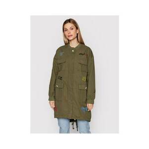 Jacheta dama RA2047 T3074 80312 - Bumbac - 38 EU - Verde imagine